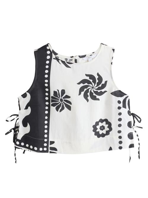 Next Overdel  sort / hvid