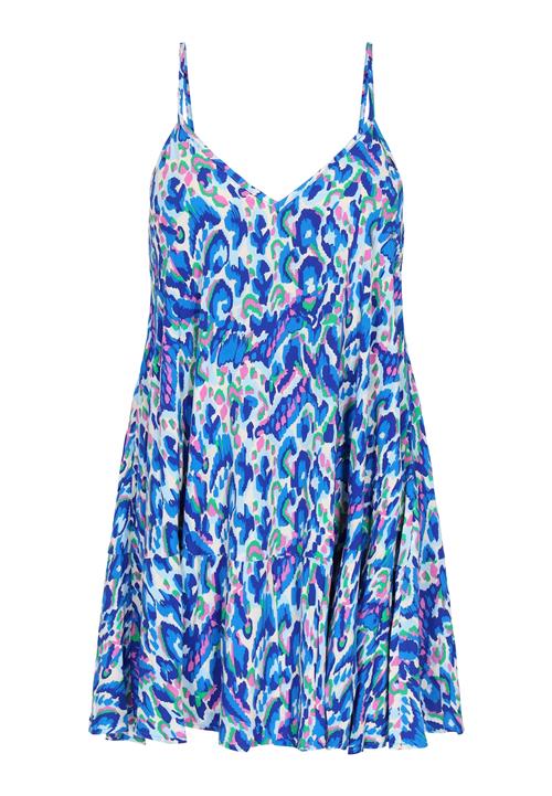 MYMO Sommerkjole  blå / blandingsfarvet