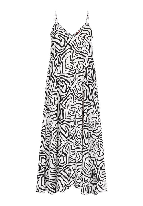 myMo ROCKS Sommerkjole  sort / hvid