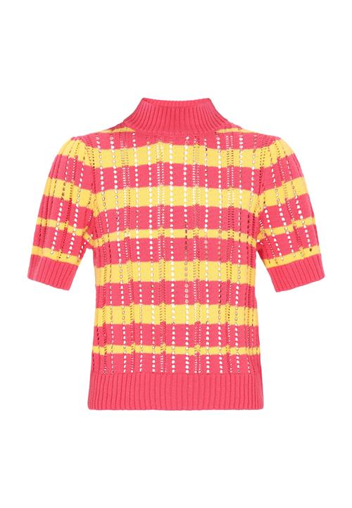 IZIA Pullover 'Boho'  gul / koral