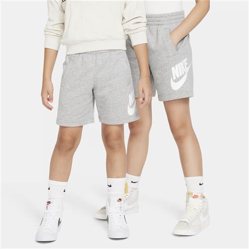 Nike Club Fleece-shorts i french terry til større børn - grå