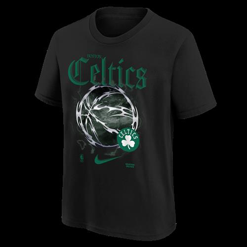 Los Angeles Lakers Courtside "Halloween" Nike NBA Max90-T-shirt til større børn - sort