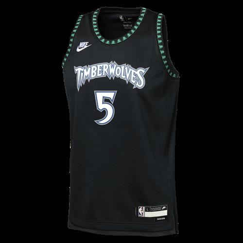 Golden State Warriors Hardwood Classics NBA Swingman-trøje til større børn - sort