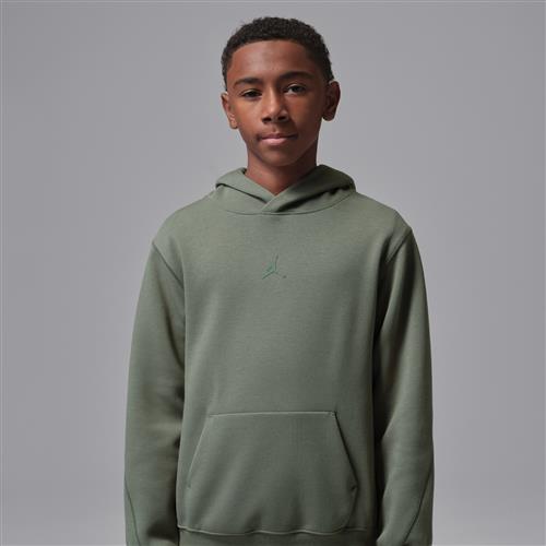 Jordan Dri-FIT Core Sport-hættetrøje til større børn - grøn