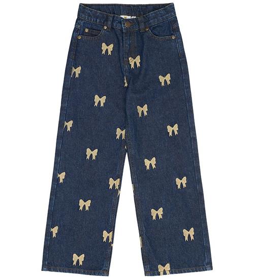 The New Jeans - Wide - TnRaquel - Medium Blue Denim AOP