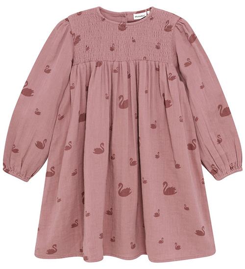 Minymo Kjole - AOP - Woodrose