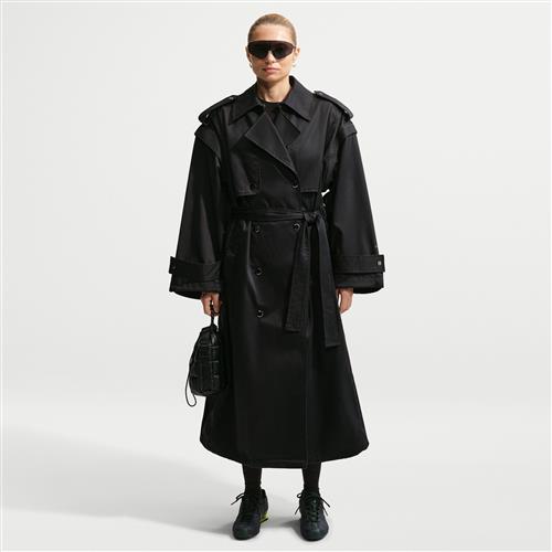 Nike Airreverent-trenchcoat til kvinder - sort