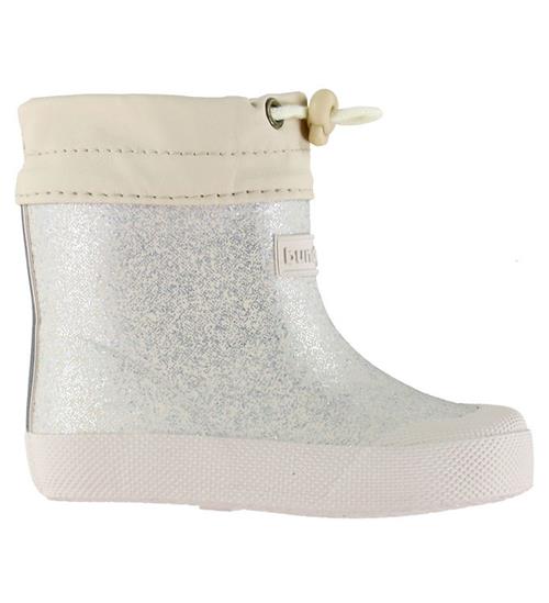 Bundgaard Gummistøvler - Cover - Wide Fit - -Ivory Sparkle