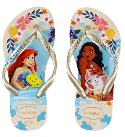 Havaianas Klipklapper - Kids Slim Princess - Beige/Beige