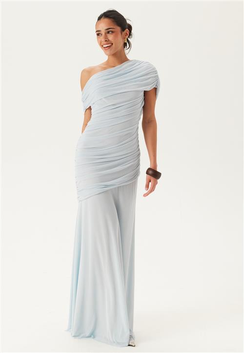 Bubbleroom Occasion Off Shoulder Mesh Gown