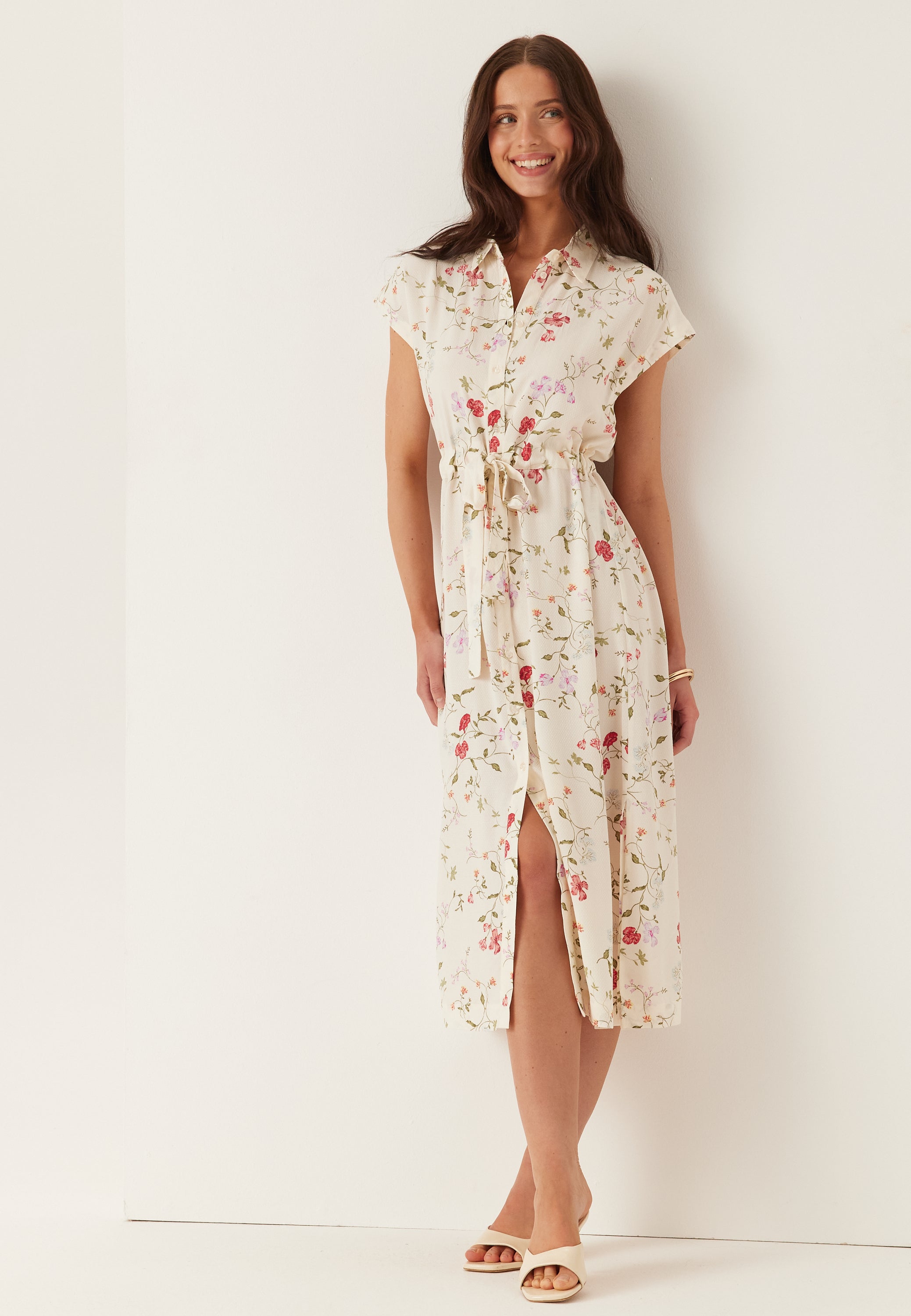 YAS Yasasina Cs Midi Belt Dress