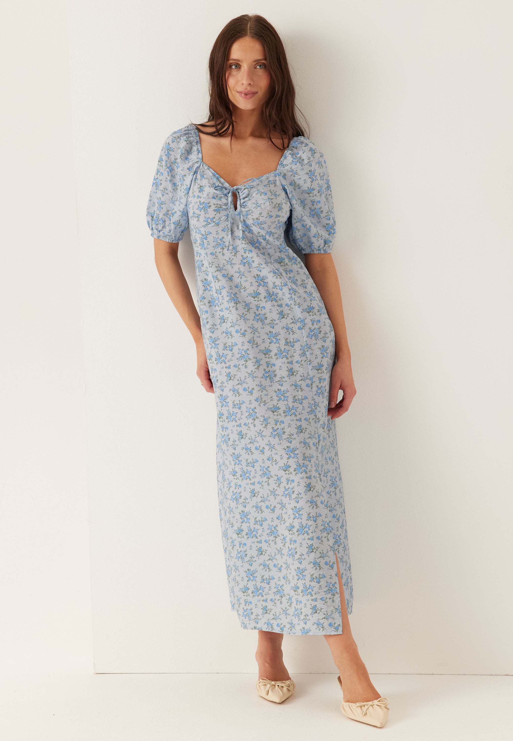 VERO MODA Vmjosie 2/4 TIE ANKLE DRESS