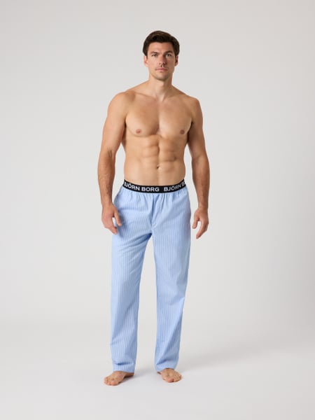 Björn Borg Core Woven Logo Pyjama Pants Blå, XL