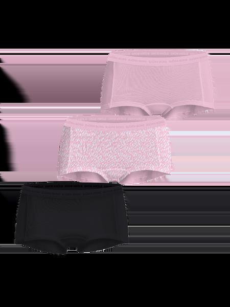 Björn Borg Everyday Cotton Boxers Shorts 3-pack Sort, XXL