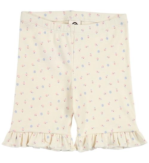 Müsli Cykelshorts - Rib - Spring Frill - Tofu/Nectar/Shell Blue