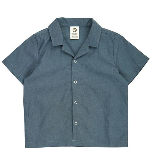 Müsli Skjorte k/æ - Chambray