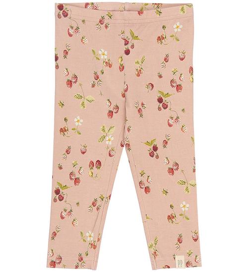 Petit Piao Leggings - PPStar - Misty Rose Strawberry AOP