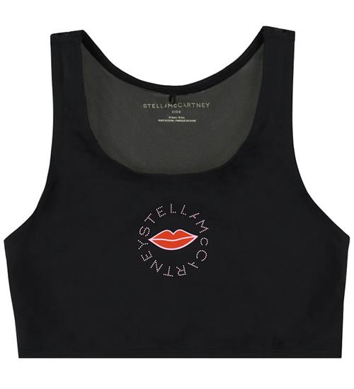Stella McCartney Kids Badetop - Sort m. Læber