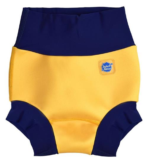 Splash About Blebadebukser - Happy Nappy New - Gul/Navy