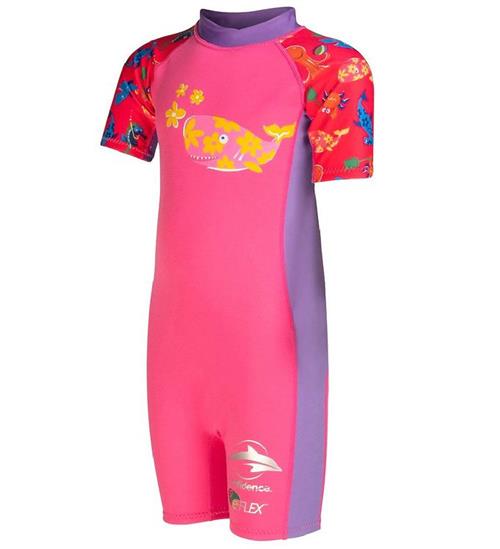 Konfidence Badeheldragt - Pink/Yellow Joni