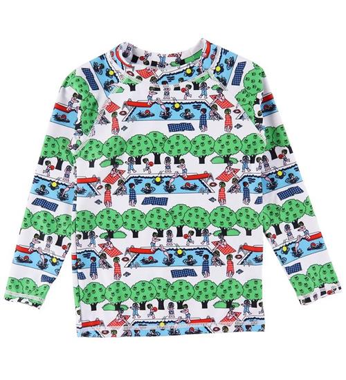 Småfolk Badebluse - Cream m. Svømmebassin