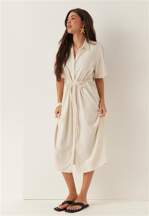 BUBBLEROOM Linen Shirt Dress
