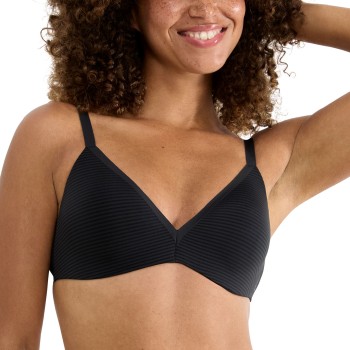 Sloggi BH ZERO Feel Air Push-Up Bra Sort L+ Dame