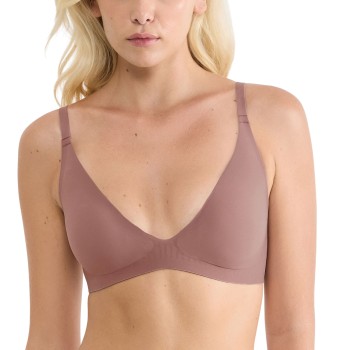 Sloggi BH ZERO Feel Push-Up Bra Brun L+ Dame