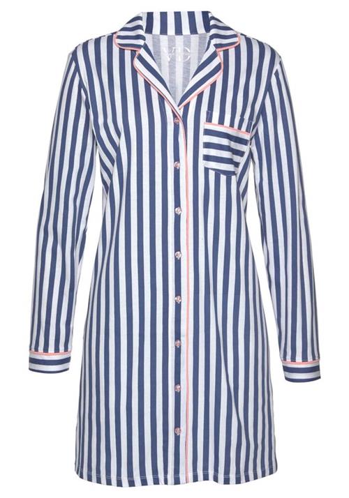 H.I.S Natskjorte  blå