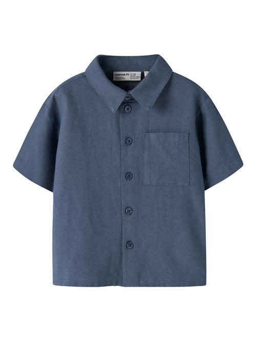 NAME IT Kortærmet Skjorte Faher Vintage Indigo