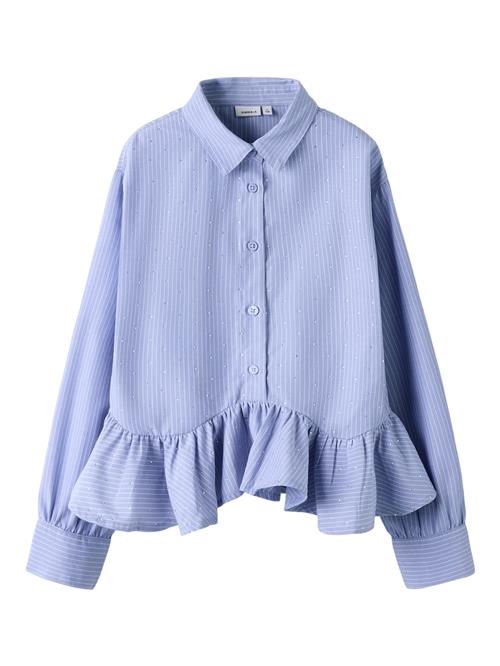 NAME IT Skjorte Foritta Purple Impression Rainstone