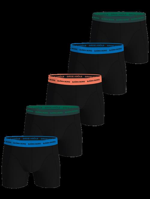 COTTON STRETCH BOXER 5p, MULTIPACK 3