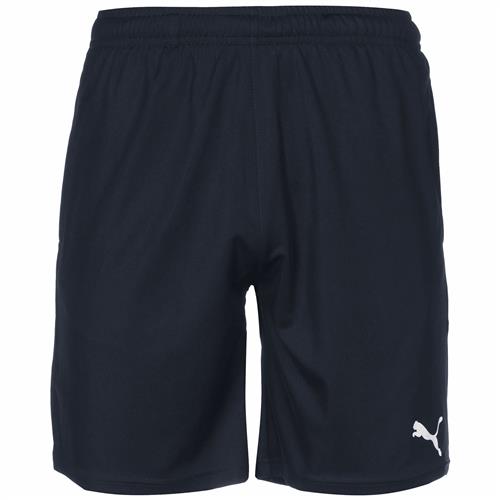 PUMA Sportsbukser 'Team Rise'  navy / lysegrå