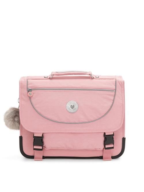 KIPLING Rygsæk 'PREPPY'  lyserød / sort / hvid