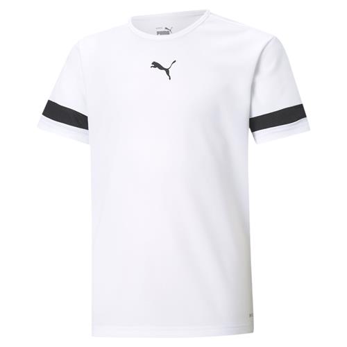 PUMA Funktionsskjorte 'TeamRise'  sort / hvid