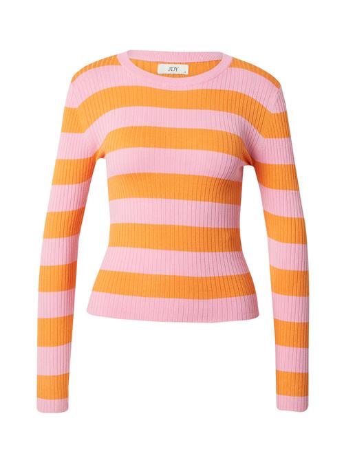 JDY Pullover 'Plum'  mørkeorange / gammelrosa