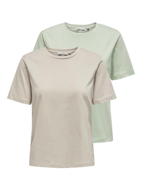 ONLY Shirts  greige / pastelgrøn