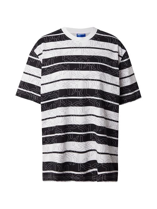 KARL LAGERFELD JEANS Shirts  grå / sort / hvid