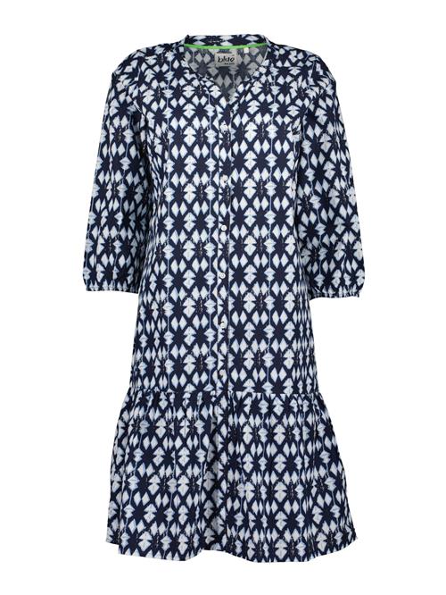 BLUE SEVEN Blusekjole  natblå / opal / hvid