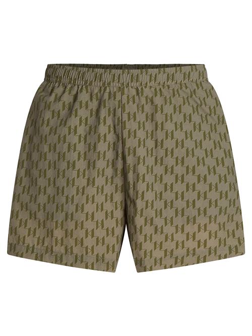 Karl Lagerfeld Badeshorts  oliven / mørkegrøn