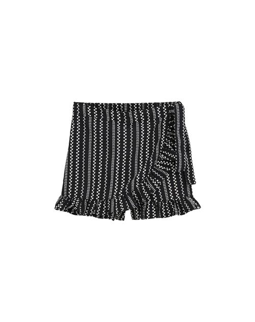 WE Fashion Bukser  sort / hvid