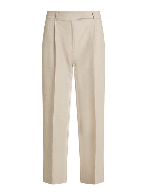 TOMMY HILFIGER Bukser med lægfolder  beige