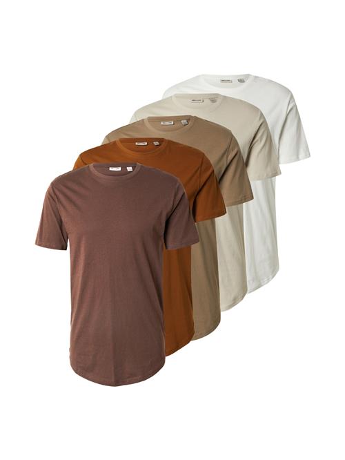 Only & Sons Bluser & t-shirts 'Onsmatt'  beige / mørkebeige / brun / hvid