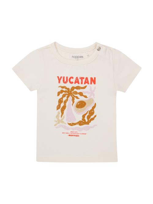 Noppies Shirts 'Ostra'  cognac / pastellilla / mørkeorange / hvid