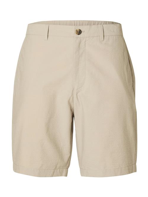 SELECTED Bukser 'Karl'  mørkebeige