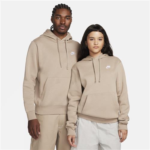 Nike Club Fleece-pulloverhættetrøje - brun