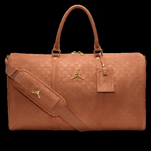 Jordan-sportstaske med monogram (40 L) i ruskind - brun