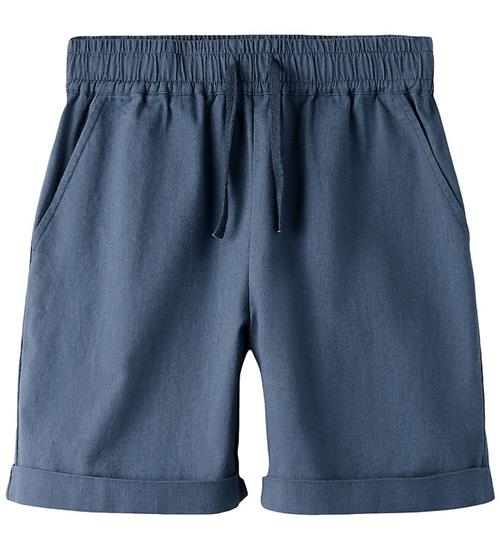Name It - Shorts - NkmFalinnen - Vintage Indigo