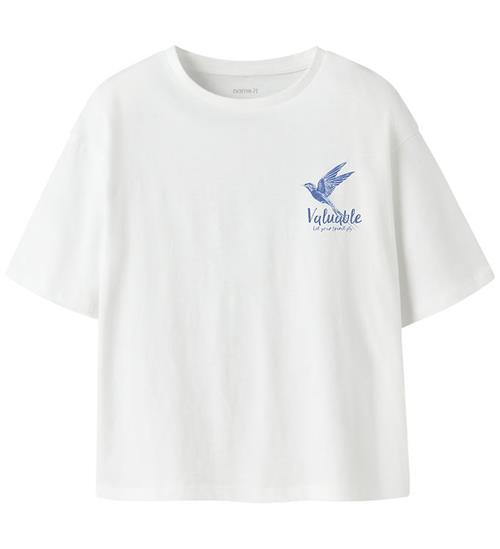 Name It T-shirt - NkfFrancine - Bright White