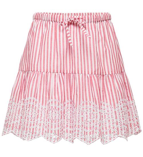 Kids Only Nederdel - Broderi - KogBondi - Barbados Cherry/Cloud